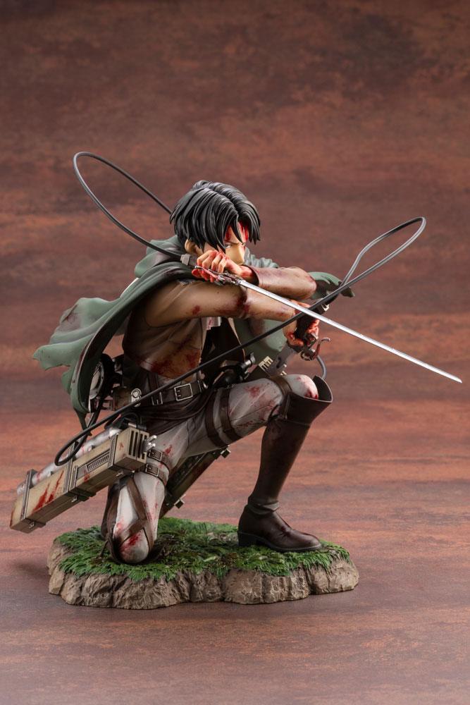 Attack on Titan statuette PVC ARTFXJ 1/7 Levi Fortitude Ver.