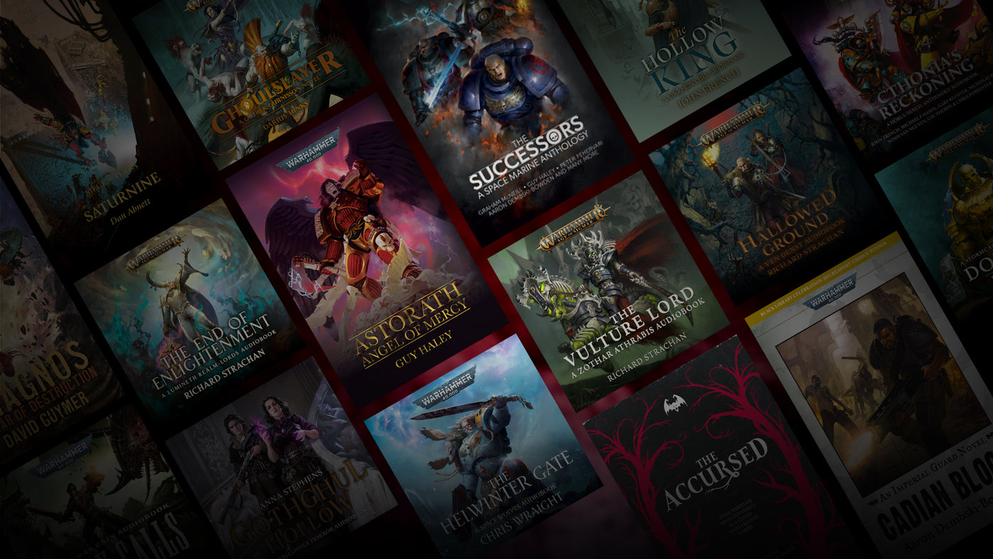 Bannière Warhammer Black Library