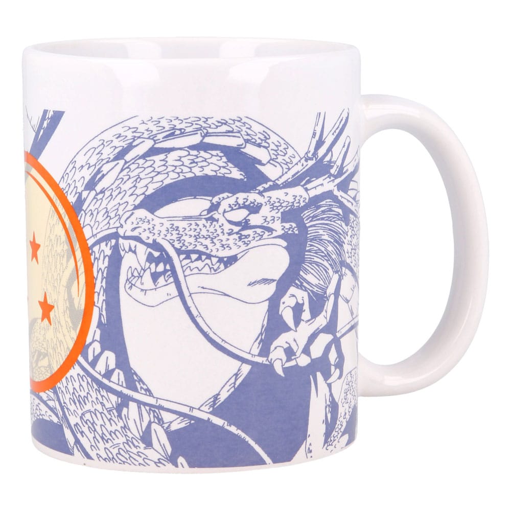 Mug Dragon Ball 325 ml avec illustration de Shenron et Dragon Balls