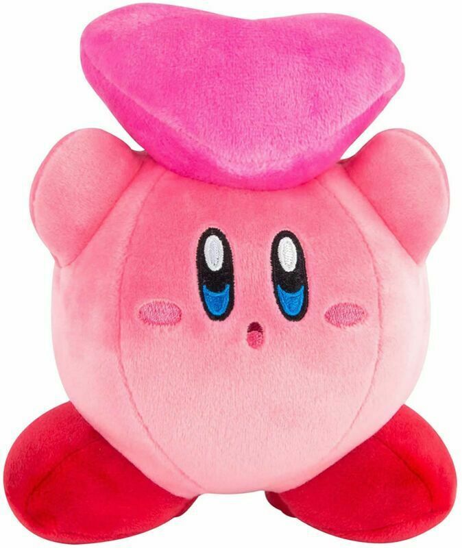 Kirby Peluche 15cm Mocchi Mocchi Junior Kirby Coeur