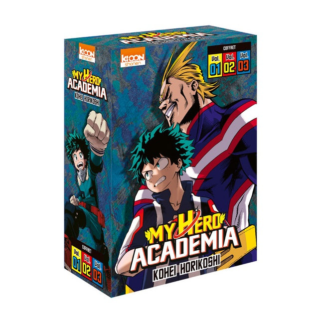 Coffret My Hero Academia - Tome 01 à 03