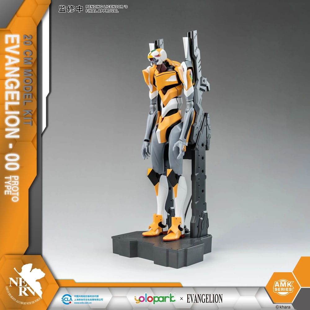 Model Kit EVA-00 Proto Type – Figurine articulée Evangelion 20 cm par AMK Series