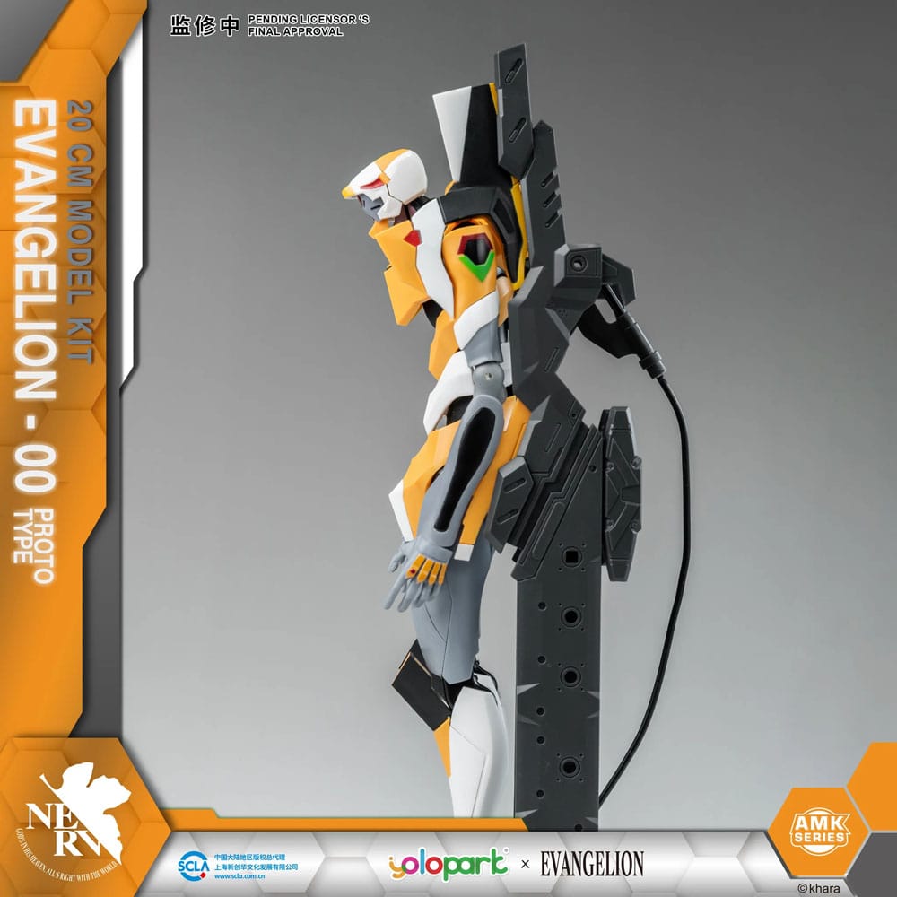 Model Kit EVA-00 Proto Type – Figurine articulée Evangelion 20 cm par AMK Series