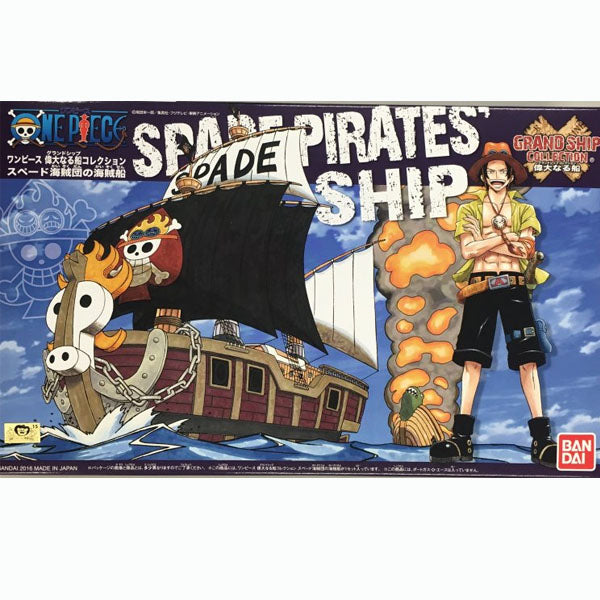 One Piece Maquette Grand Ship Collection Spade Pirates' Ship
