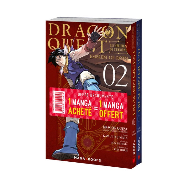 Pack Découverte Dragon Quest - Les Héritiers de L'embleme T01 & T02