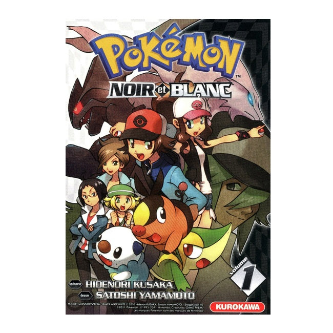 Pokémon La Grande Aventure Noir et Blanc - Tome 1