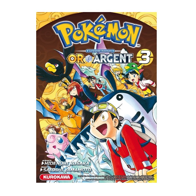 Pokémon La Grande Aventure Or et Argent - Tome 3