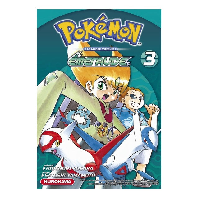 Pokémon La Grande Aventure Rouge Feu et Vert Feuille Emeraude - Tome 3