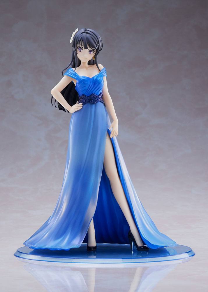 Rascal Does Not Dream of Bunny Girl Senpai - statuette 1/7 Mai Sakurajima Color Dress