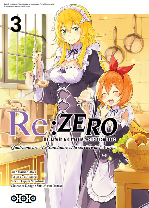 Re:Zero - Quatrième arc : Le Sanctuaire et la sorcière de l'Avarice - Tome 03