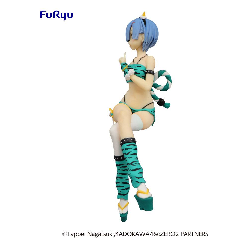 Re:Zero statuette PVC Noodle Stopper Rem Demon Costume Another Color