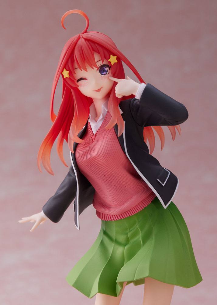The Quintessential Quintuplets statuette Coreful Nakano Itsuki Uniform Ver. Renewal