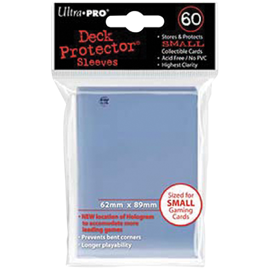 Protèges-cartes Ultra PRO transparent 60 sleeves format japonais small