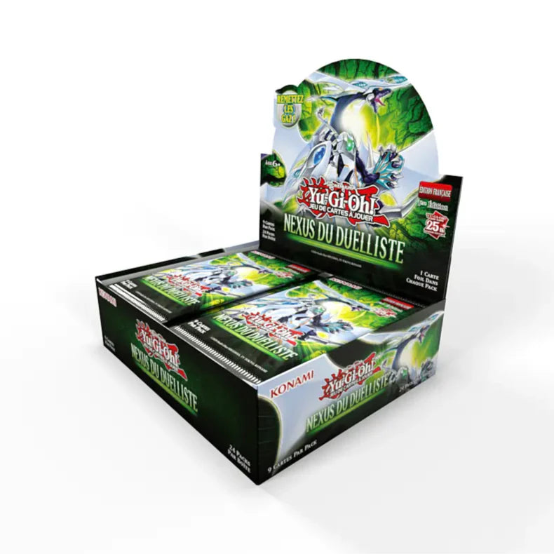 Display Yu-Gi-Oh! Nexus du Duelliste — boîte de 24 boosters en édition française 25e anniversaire