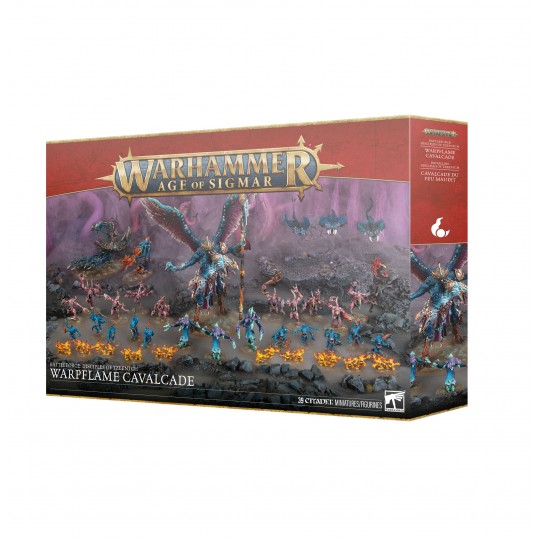 Warhammer Age of Sigmar Warpflame Cavalcade Tzeentch figurines