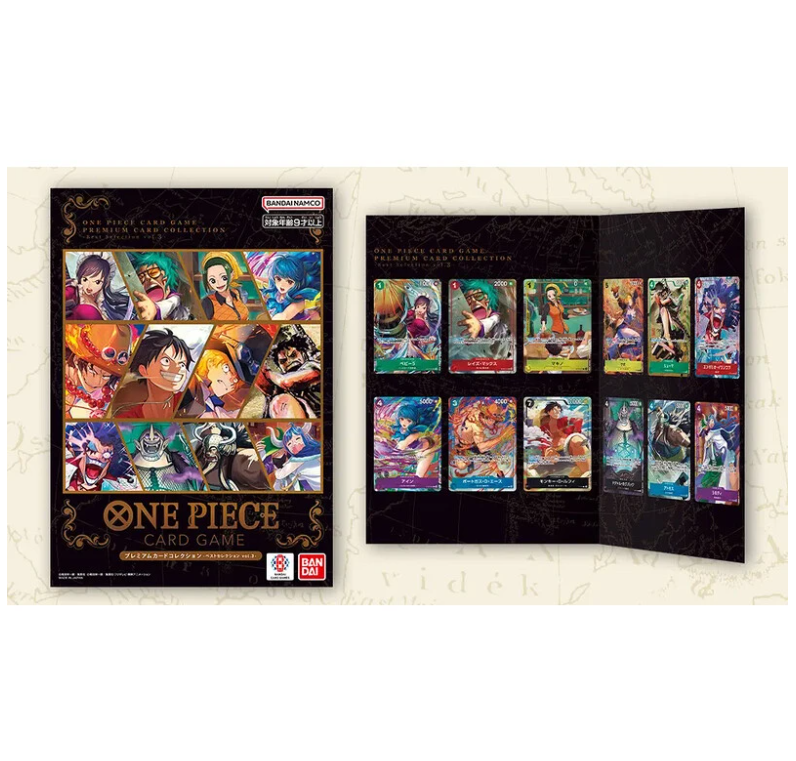 One Piece Card Game Premium Card Collection Best Selection Vol. 3 avec cartes alternatives en coffret officiel Bandai Namco