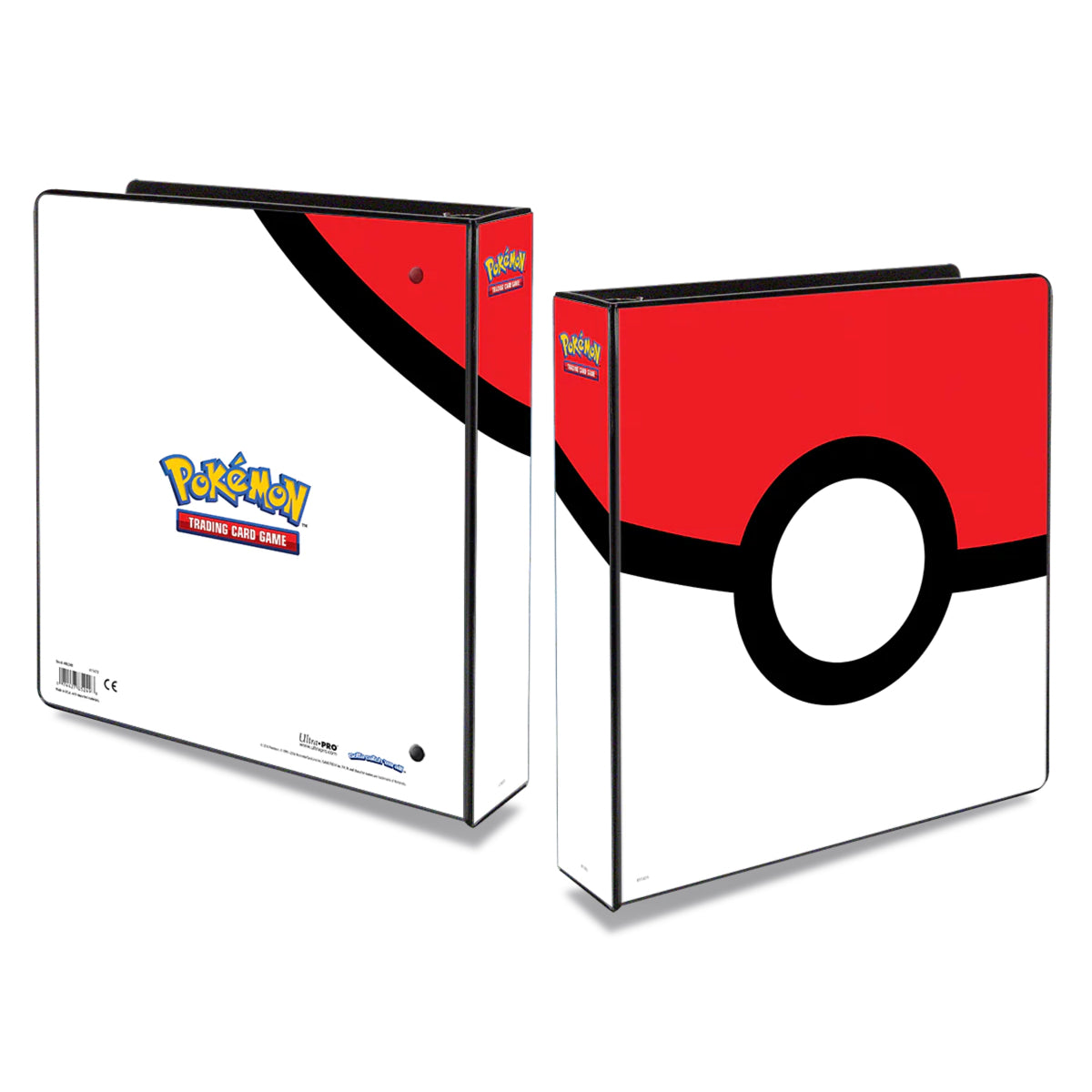 Classeur Pokémon Ultra Pro Poké Ball – rangement pour cartes avec couverture rigide au design emblématique de la Poké Ball.