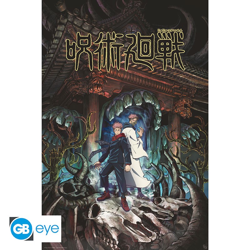 JUJUTSU KAISEN - Poster Maxi 91,5x61 - Itadori & Sukuna