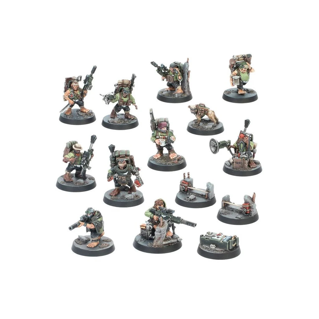 Boîte Kill Team : Ratlings – figurines de tireurs d’élite abhumains de l’Astra Militarum