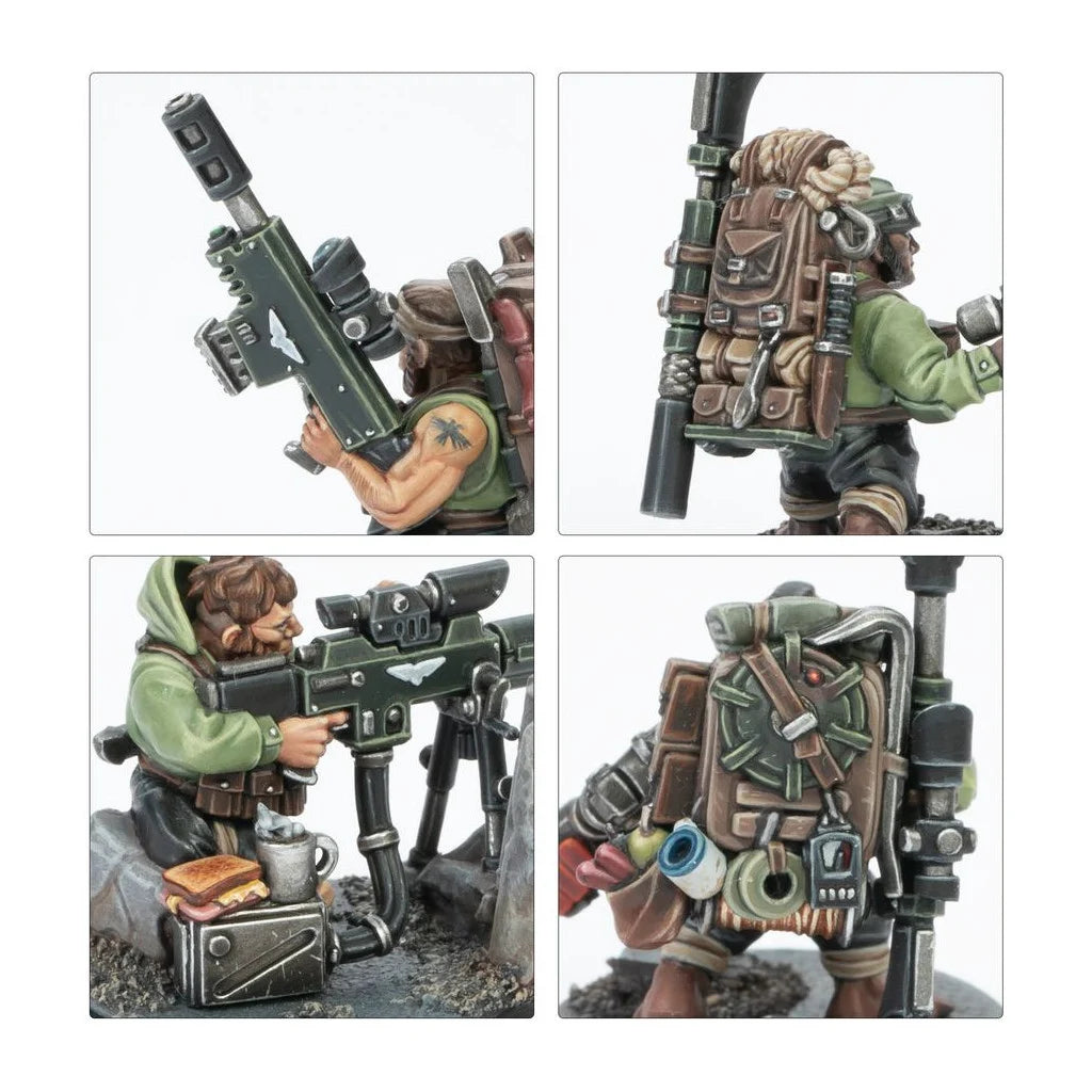 Boîte Kill Team : Ratlings – figurines de tireurs d’élite abhumains de l’Astra Militarum