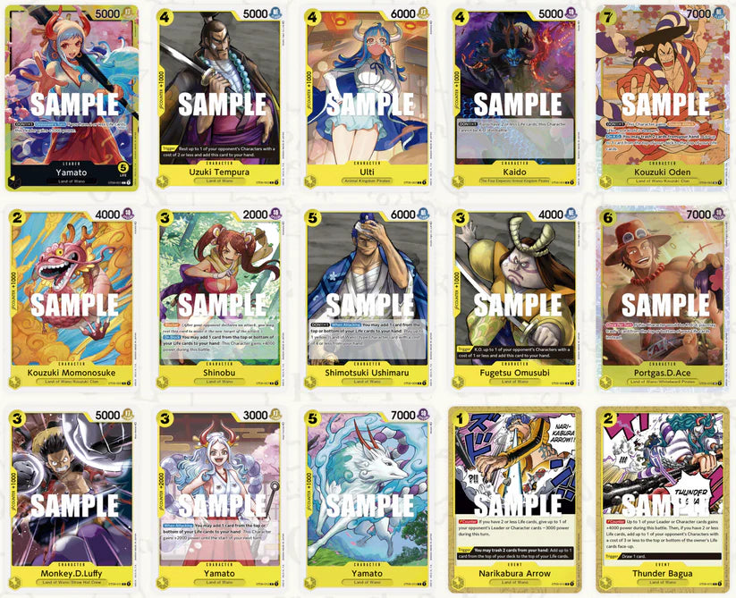 Starter Deck One Piece TCG ST-09 Yamato — deck préconstruit en anglais avec 50 cartes + 10 cartes DON!!