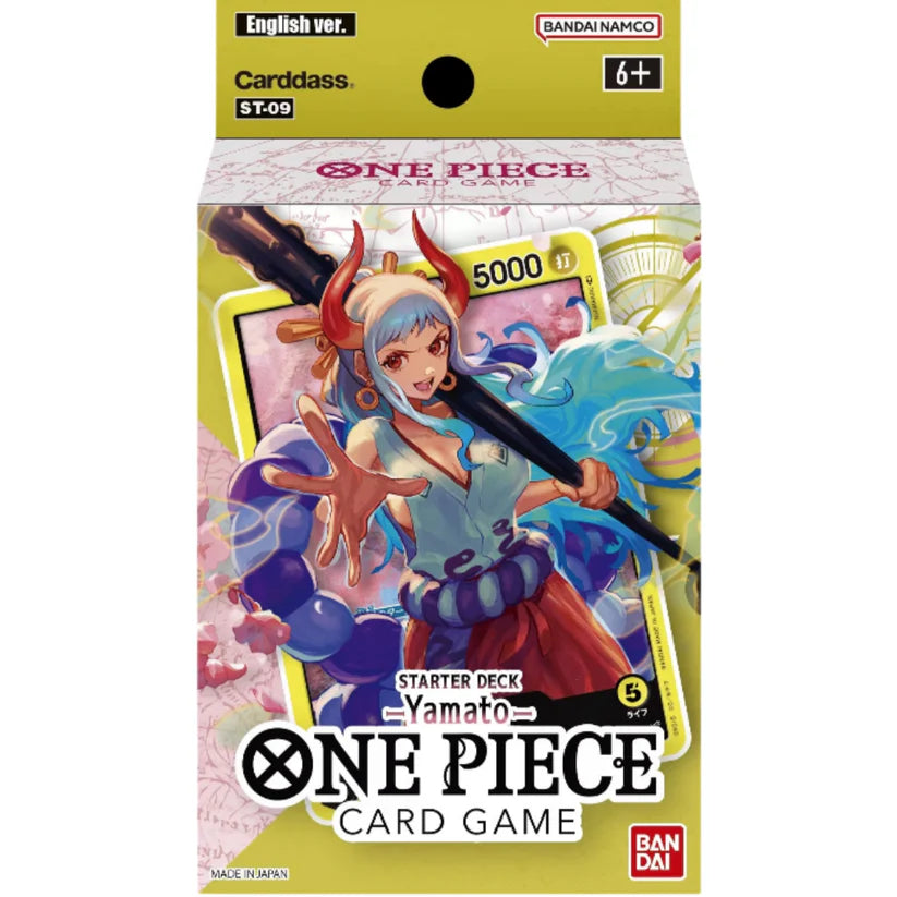 Starter Deck One Piece TCG ST-09 Yamato — deck préconstruit en anglais avec 50 cartes + 10 cartes DON!!