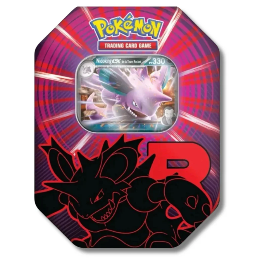 Pokébox Pokémon Team Rocket avec Nidoking-ex et 4 boosters du JCC Pokémon