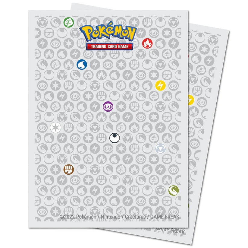 Coffret Ultra Pro Pokémon First Partner avec playmat, deck box et sleeves protectrices.