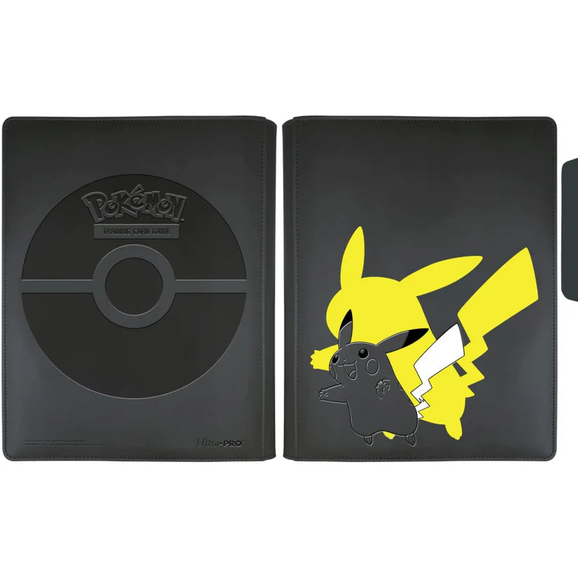 Pokémon Portfolio Ultra PRO Pro-Binder Similicuir Pikachu : A4 9 Cases 360 cartes