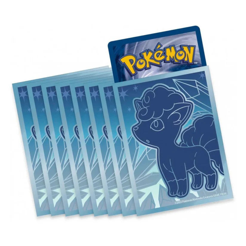 Protège-cartes Pokémon Goupix d’Alola – 65 sleeves officielles Tempête Argentée