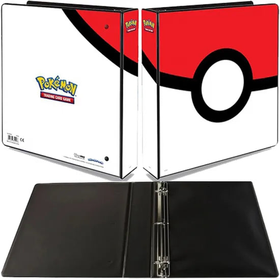 Classeur Pokémon Ultra Pro Poké Ball – rangement pour cartes avec couverture rigide au design emblématique de la Poké Ball.