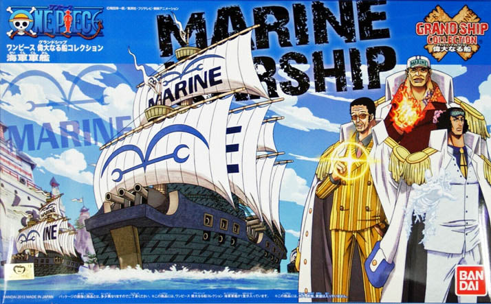 One Piece Maquette Grand Ship Collection Marine ship
