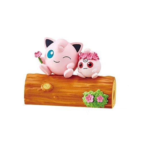 Rondoudou & Toudoudou -POKEMON CONNECT! GOOD FRIENDS TREE 2 CAREFREE AFTERNOON - Re-Ment