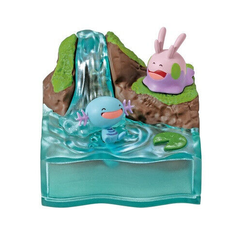 Axoloto & Mucuscule POKEMON WORLD MINI Collection - Re-Ment