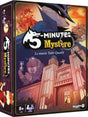 Boîte du jeu 5 Minutes Mystère Le musée Tutti Quanti avec animaux enquêteurs, musée et loupe dans une ambiance mystérieuse.