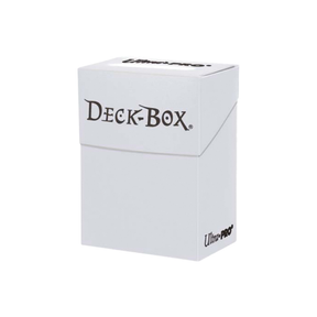 Deck Box Ultra Pro 75 cartes Blanc, boîte noire pour ranger et transporter un deck de cartes TCG.
