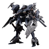 Plastic Model Kit Armored Core V Rayleonard 03-AALIYAH Orlea 1/72 de 15 cm, mecha sombre avec armement massif et design anguleux.