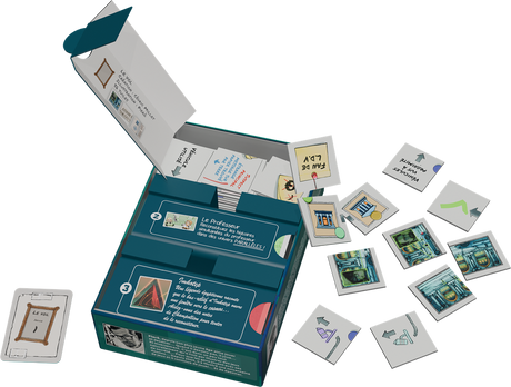 Behind jeu puzzle narratif coopératif boîte officielle Kif Edition