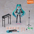 Figurine Blokees Hatsune Miku Fantastics Edition avec accessoires musicaux visages interchangeables et socle de présentation