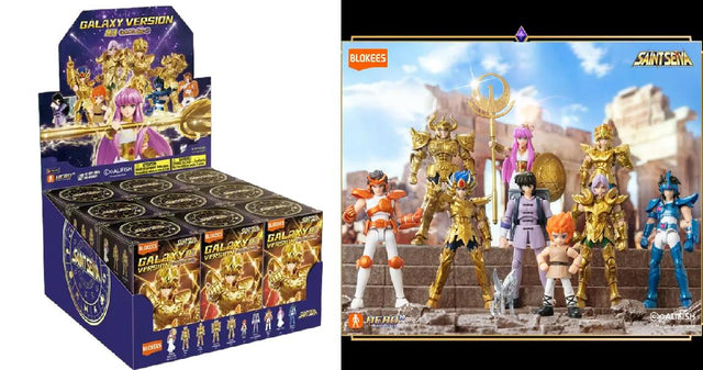 Blokees Saint Seiya Galaxy Version 03 boîte mystère figurine aléatoire