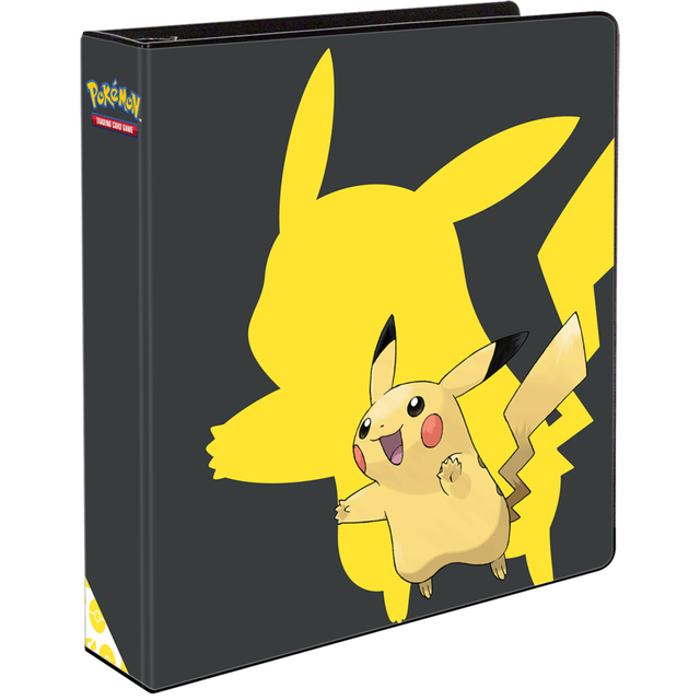 Classeur Pokémon Ultra Pro Pikachu – rangement cartes avec couverture rigide et design sous licence officielle.