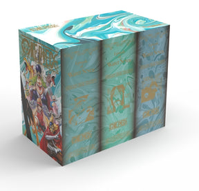 Coffret collector One Piece Water Seven avec 3 volumes grand format regroupant les tomes 33 à 45