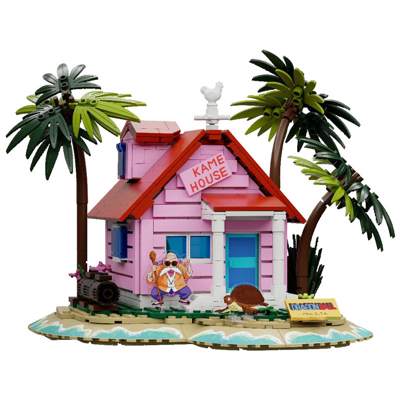 Dragon Ball Kame House Pantasy maison Tortue Géniale diorama briques construction