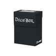 Deck Box Ultra Pro 75 cartes Noir Nacré, boîte noire pour ranger et transporter un deck de cartes TCG.