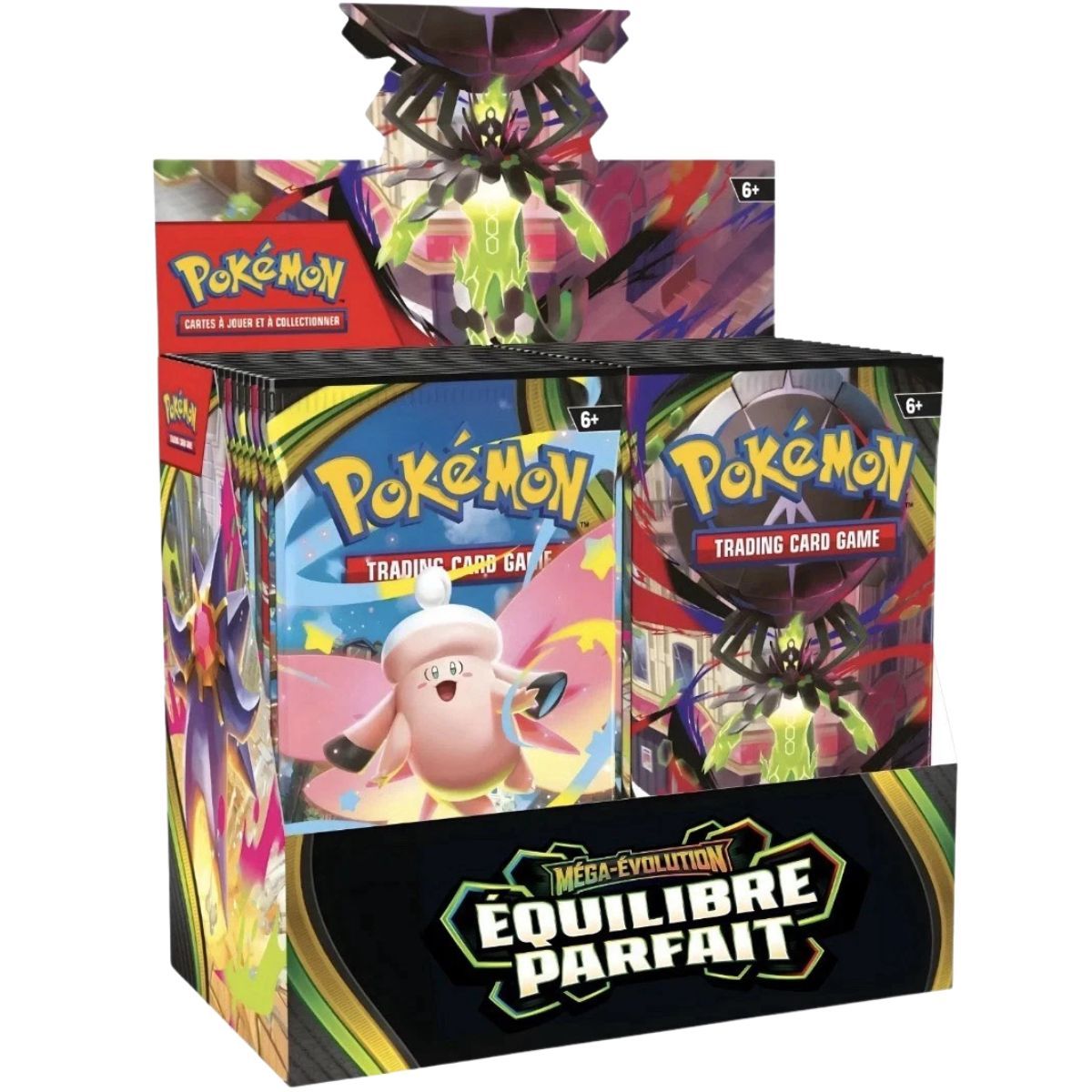 Display Pokémon Équilibre Parfait contenant 36 boosters du JCC Pokémon