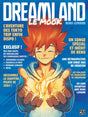 Dreamland Le Mook de Reno Lemaire, avec un personnage aux cheveux orange tenant une flamme dans ses mains sur fond bleu.