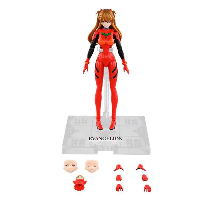 Boîte Evangelion Blokees Fantastics Series Asuka Shikinami Langley with Entry Plug Interior, kit à assembler de 640 pièces.