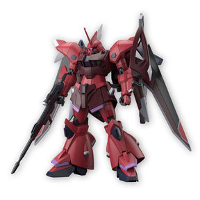 Gunpla HG 1 144 Gelgoog Menace Mobile Suit Gundam figurine à assembler avec armure rouge et armes