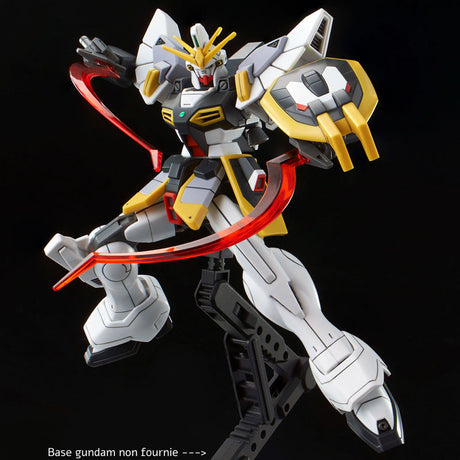 Gunpla Gundam Sandrock Custom HG 1 144 avec bouclier et mitrailleuse