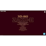 Gunpla PG Zaku II Char Aznable 1/60 rouge